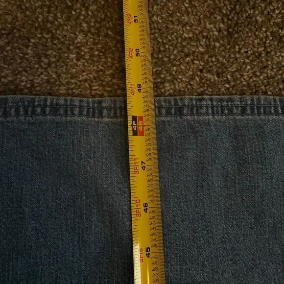 Eddie Bauer Denim Tie-Side Sleeveless Midi Dress in Light Blue - Picture 7 of 7